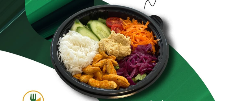 Tavuklu Humuslu Bowl